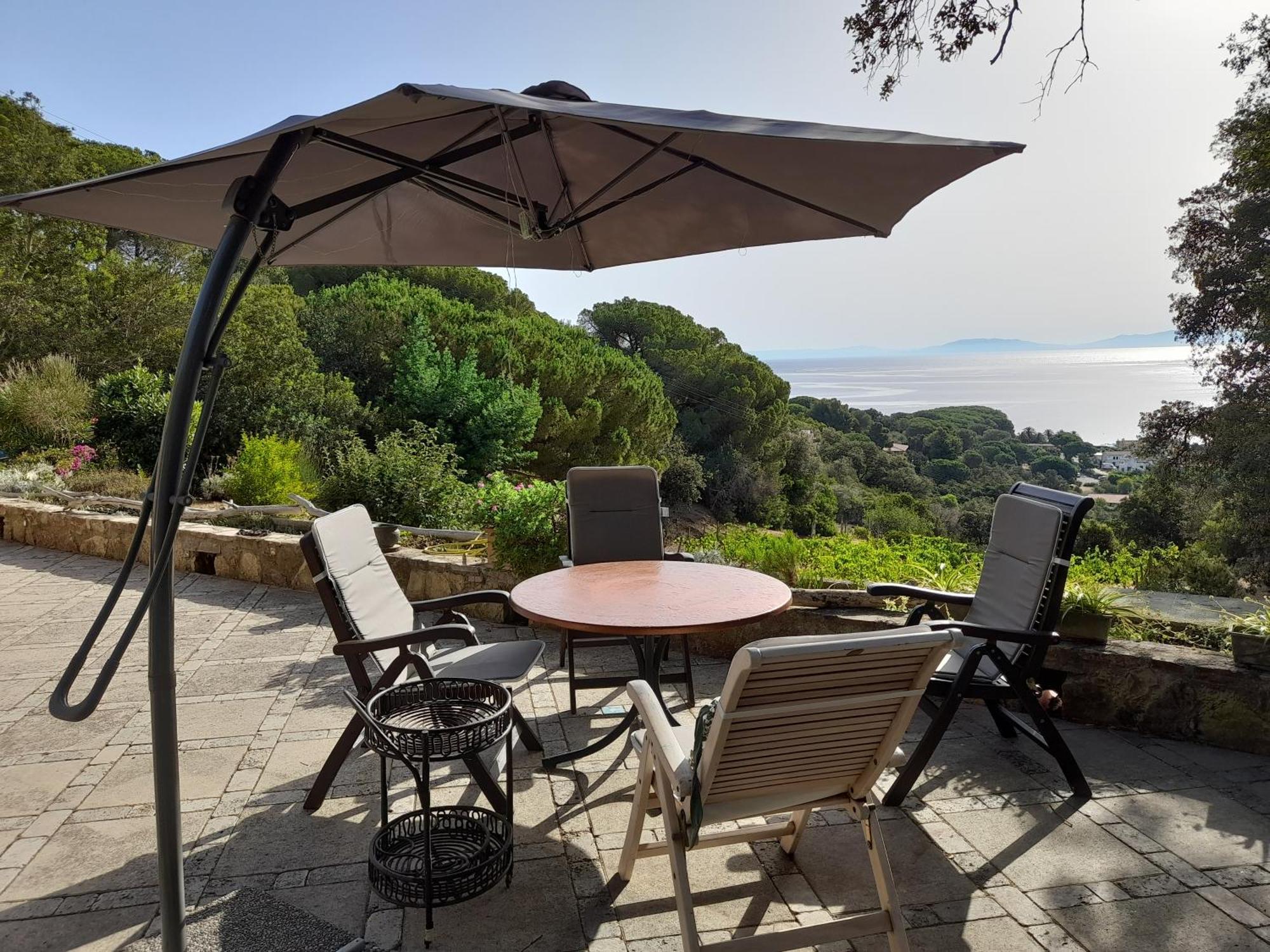 Villa Gualdo Piscina Vista Mare Capoliveri (Isola d'Elba) Exterior foto
